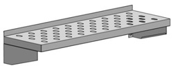 Полка настенная решетчатая
